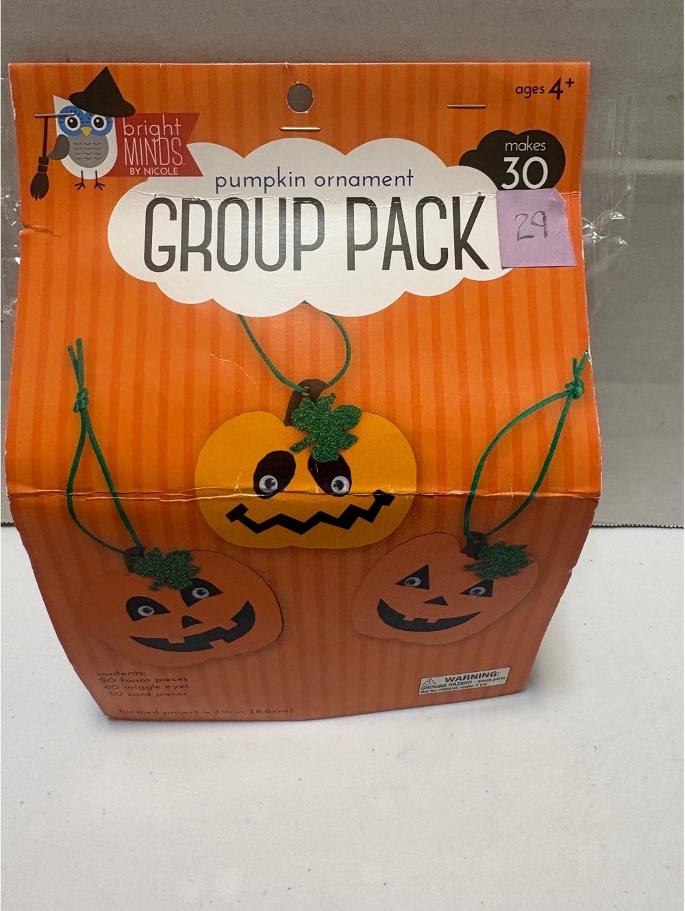 Pumpkin Ornament group pack